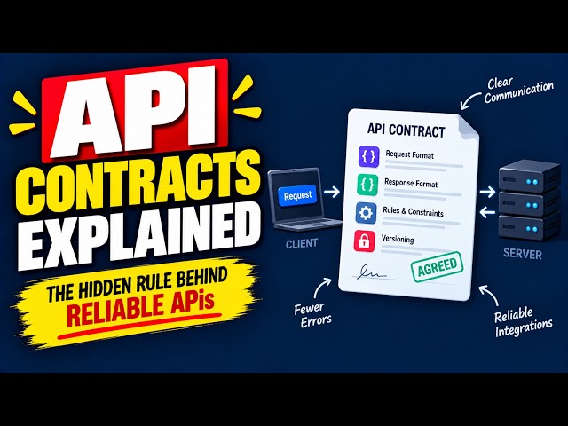Lesson-14  What is an API contract system design complete series