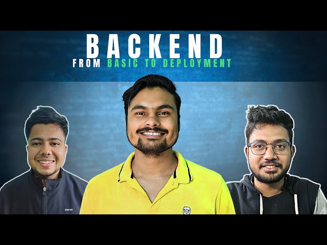 Launching a Complete Backend Development Course — Not Just CRUD!