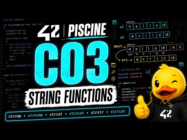 42 C Piscine C03 Explained | Complete Guide to Every Exercise (English)