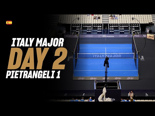 BNL Italy Premier Padel Major 🇮🇹: Pietrangeli 1(🇪🇸)