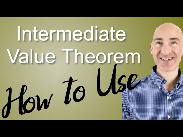 Intermediate Value Theorem