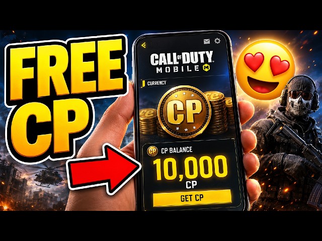 How to Get FREE CP in CODM 2026 ✅ NEW REDEEM CODES! Get 10K Free COD Points COD Mobile, BO7, Warzone