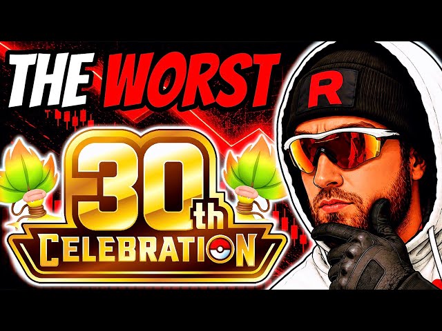 Pokemon Just Revealed The 30th Anniversary... The Market Is In Trouble...