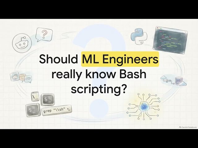 Python or Bash for AI ? MLOps & AI Engineers Automate Everything ? Check Books Below Video More 📚 👇