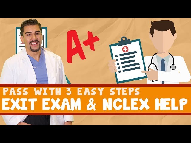 Exit exam prep for HESI, ATI and NCLEX in 3 Easy Steps