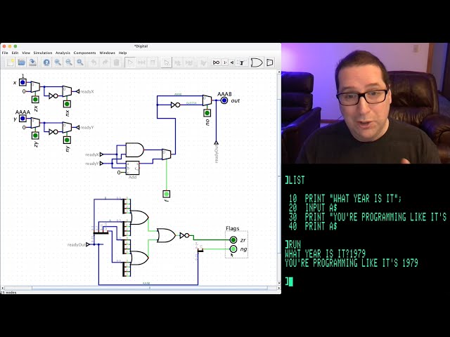 From NAND To Tetris, Part 4a: Arithmetic Logic Lab
