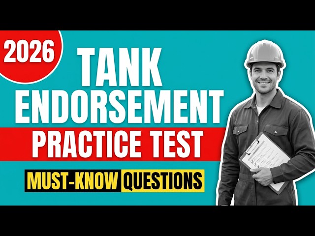 Iowa DMV Tank Endorsement Test Prep Guide 2026: Practice Questions and Study Tips