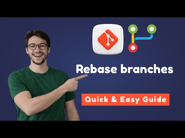 Git Tutorial For Beginners | Git branch | how to rebase a branch | Git rebase vs git merge