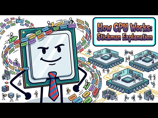 How CPU Works: A Stickman Explanation