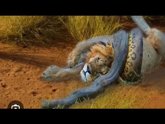 Lion vs python