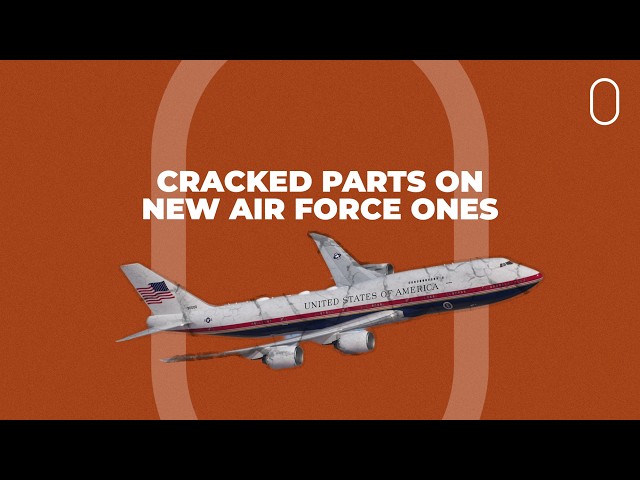 Boeing Now Fixing Cracked Parts On New Air Force One 747-8s Amid $3 Billion In Cost Overruns