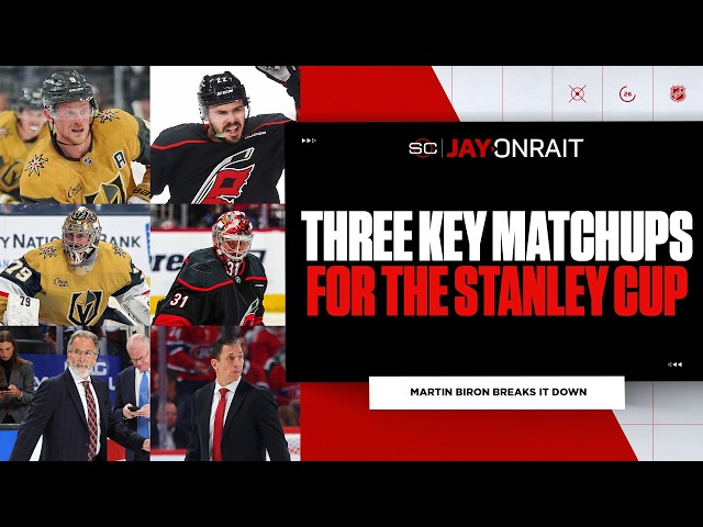 What are three key matchups in the Stanley Cup Final?