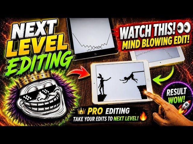 This Editing Trick Is INSANE 🤯🔥 | Troll Face Edit