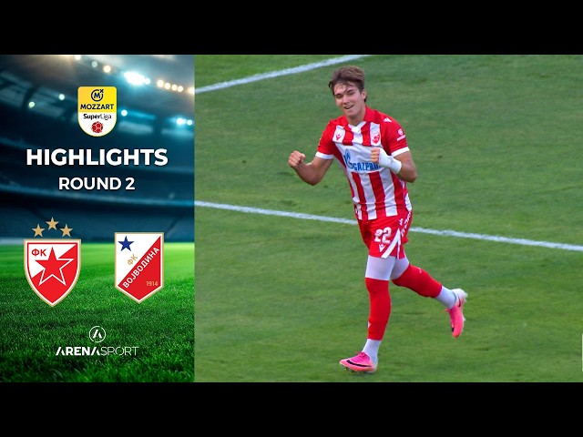 Crvena zvezda - Vojvodina 3:1 | MOZZART BET SUPERLIGA SRBIJE (2. kolo) | 26. jul 2026.