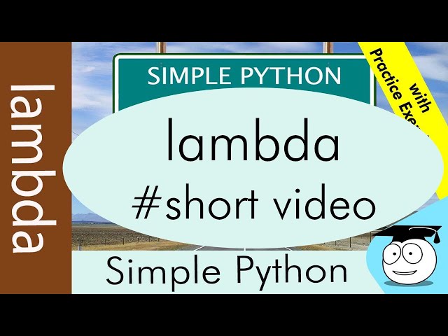 Lambda | Simple Python Tutorials | #Shorts