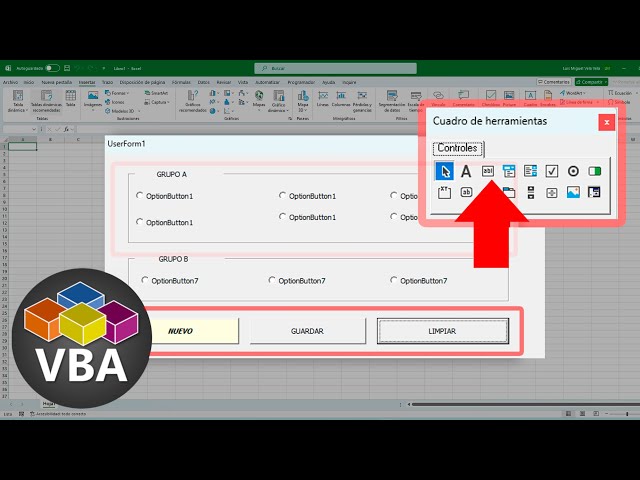 Curso de Formularios: CommandButton (Botón de comando) y Frame (Marco) en Formularios Excel VBA