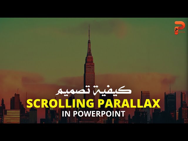 كيفية تصميم 🔥 Scrolling Parallax  🔥 عرض احترافي 👇 Free Templates 👇