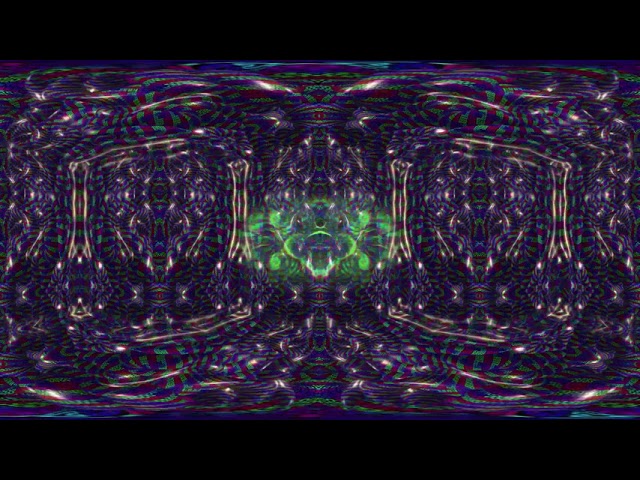 360 degree DMT closed eye visuals experiment v2  [SEIZURE WARNING]