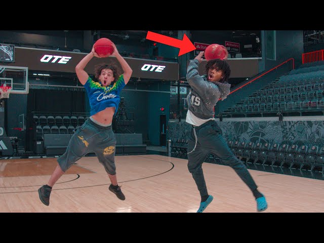 Exploding Basketball Prank!