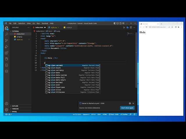 CONFIGURAR visual studio code para DESARROLLO WEB 🚀