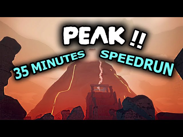 PEAK Speedrun Solo - (35:30) - Full Game (No Commentary)
