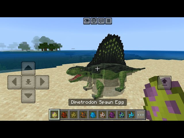 The Dinosaurs Time Addon in Minecraft PE