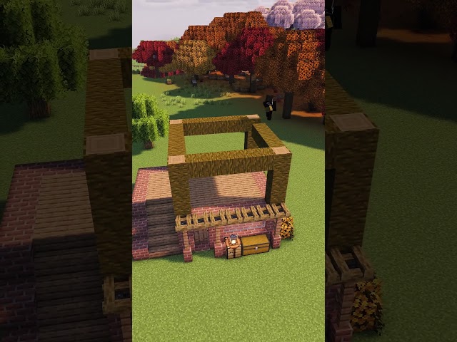 Minecraft Starter House 🏡 #minecraft #shorts