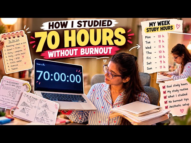 🎧📚SSC CGL Study vlog🙇‍♀️|The reality of Exam week😱🥲Morning,study motivation,mock test✅,unboxing 🎁