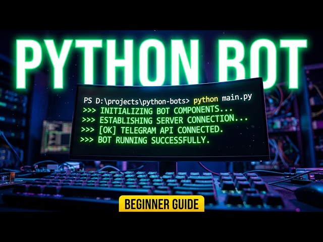 How to Build a Telegram Bot with Python (Beginner Guide)