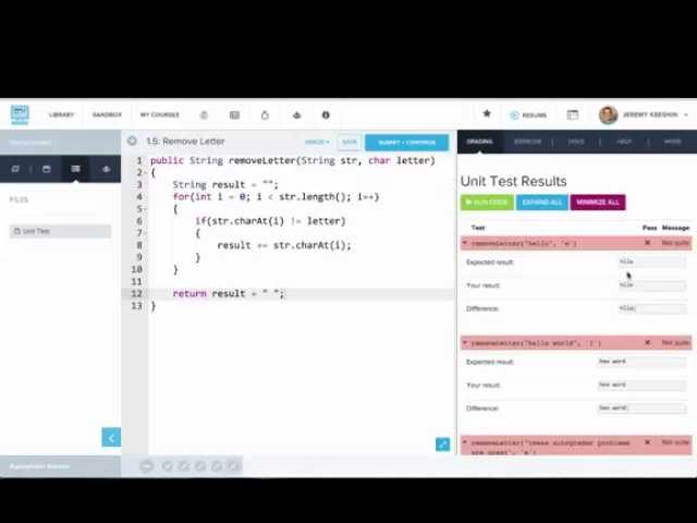 Autograders: Java String Methods