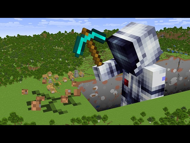 Minecraft, But I GROW Every Minute