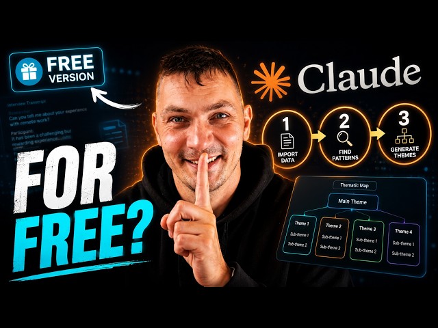 Thematic Analysis with Claude AI (FREE Complete Course)