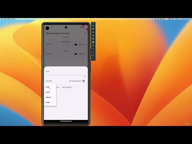 5 20 Adding a Dropdown Button
