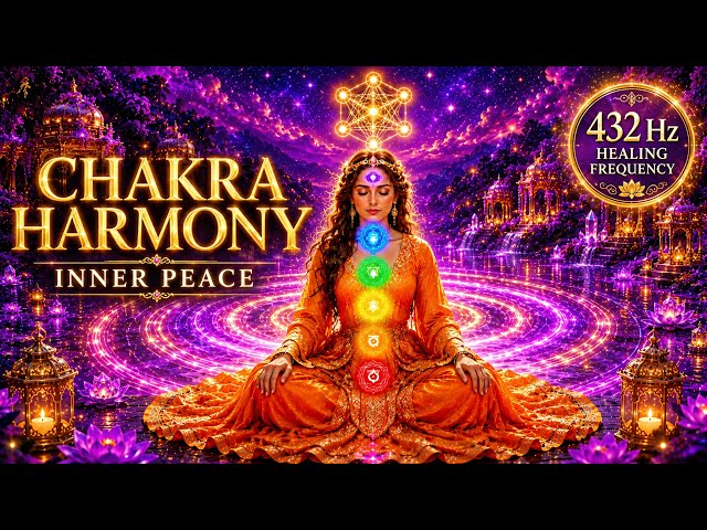 Harmonize All Seven Chakras with 432 Hz for Energy Balance and Inner Peace
