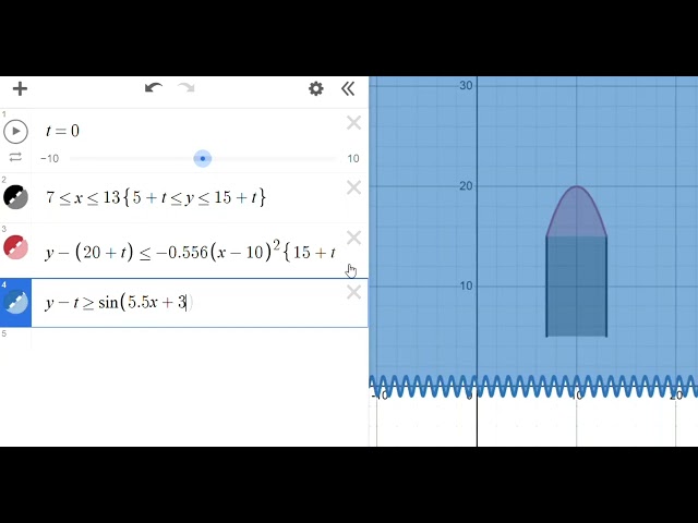 Can you make a rocket using maths? / Graph art project/ desmos art/ mathtech