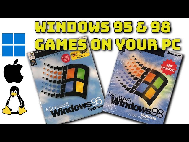 Play Windows 95 & 98 games on your modern computer - VirtualBox PC emulation