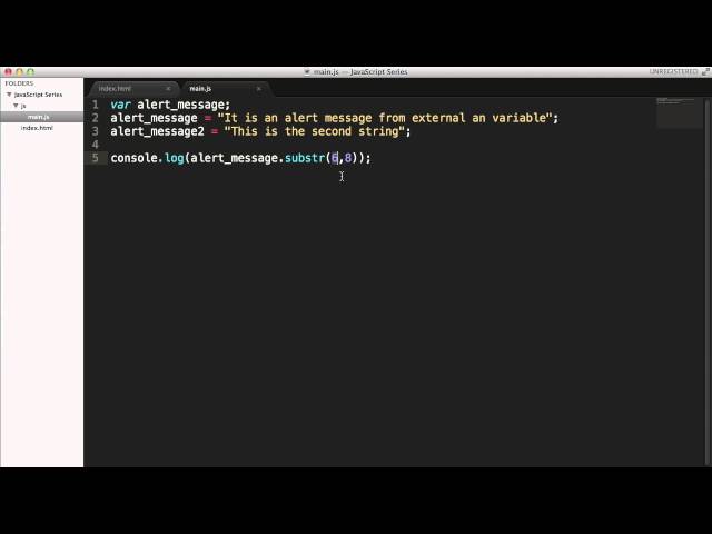 String Methods Javascript
