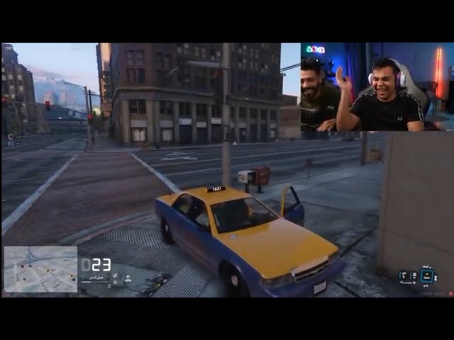 عمرو ومروه يلعبو GTA🔥هتموت ضحك 🔥😂مروه عملا ل عمر مقلب 😂