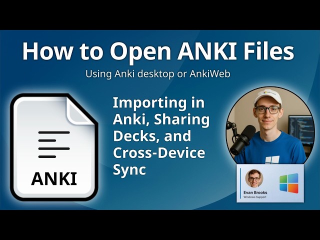 How to Open ANKI Files (Anki Flashcard Deck)