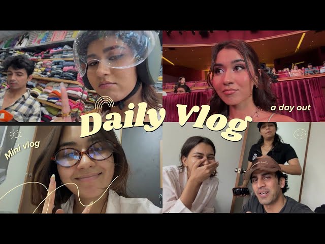 Just another day in my life—shopping, friends, smiles & memories. 💕✨ Come along! #DailyVlog