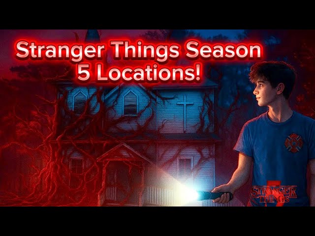 Visiting Stranger Things Season 5 Film Locations!