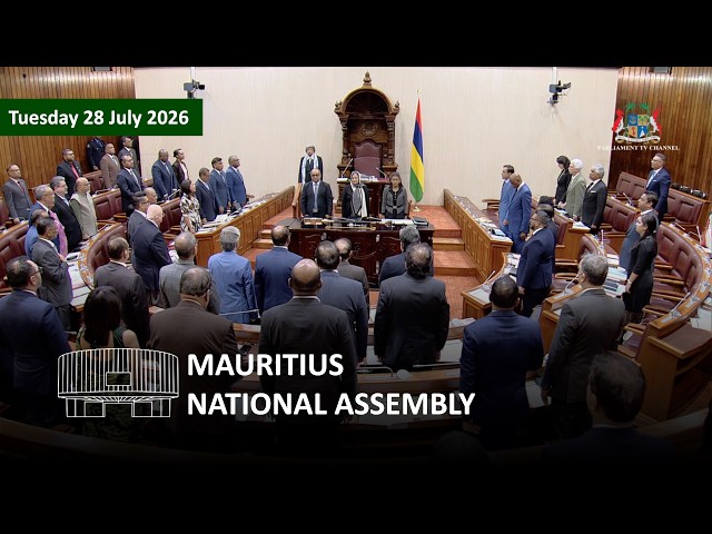 🔴 [LIVE] Parliamentary Sitting | Tuesday 28 July 2026