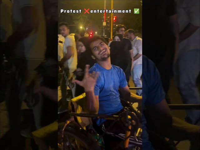 Gen Z Protest = Unlimited Plot Twists 😂 #funny #genz #comedy #memes #seojunprajapati