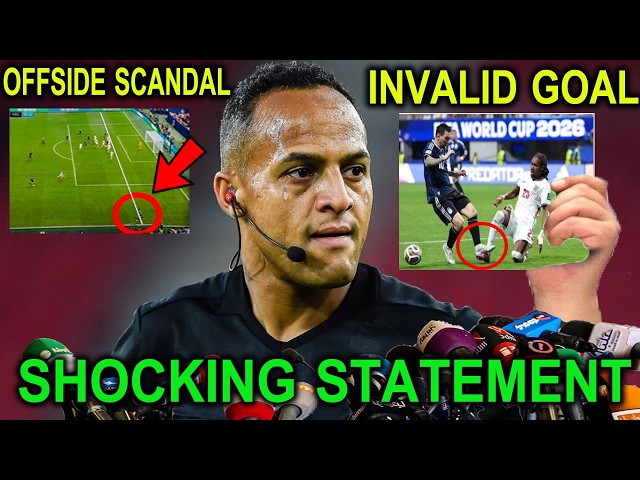 Shocking Statement! Referee Ismail Elfath Exposes the Argentina vs England VAR Scandal!
