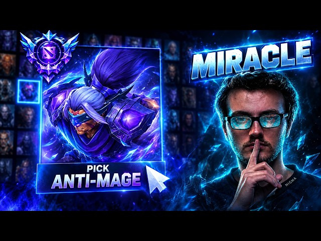 ⚡ MIRACLE- ANTI-MAGE NEXT LEVEL FARM! 😱🔥 UNSTOPPABLE!