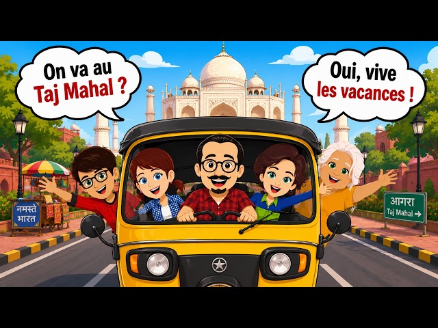 French Story – Les Vacances | Learn French Daily Situation | French Conversation Practice