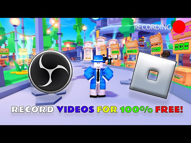 How to record roblox videos FOR FREE | #roblox #howto