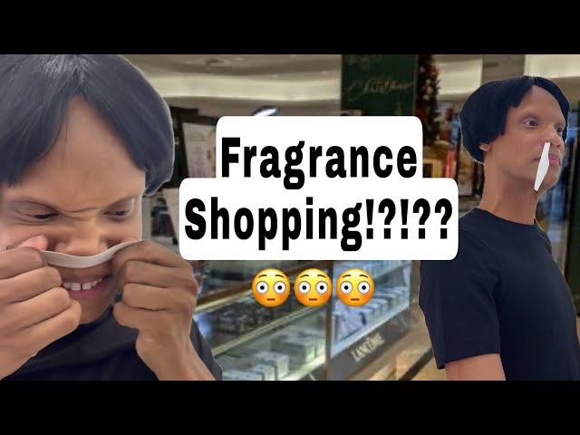 Norman goes fragrance shopping! 🙂😳