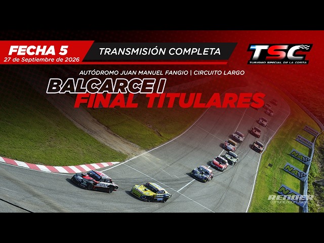 5 - TSC Balcarce 2026 | Final Titulares