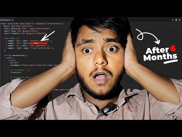 I Read My 6 Month Old Code — Don't Do This 💀